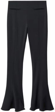 MANGO Nohavice 'America'  čierna