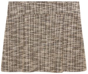 MANGO Sukňa 'TANIA'  béžová / čierna / šedobiela