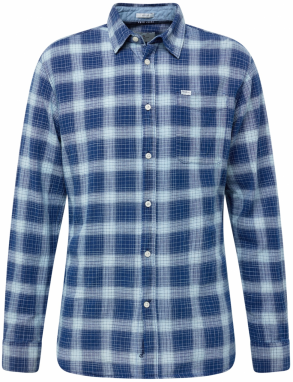 Pepe Jeans Košeľa 'CLAUDE'  námornícka modrá / biela