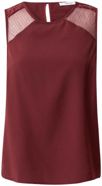 ABOUT YOU Tričko 'Sastra'  bordová