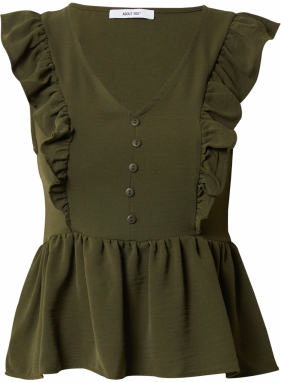 ABOUT YOU Tričko 'Clara'  tmavozelená