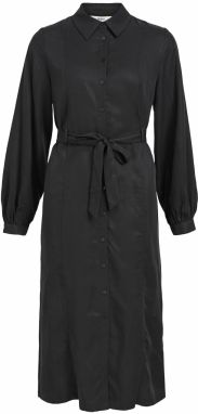 OBJECT Košeľové šaty 'Tilda'  čierna
