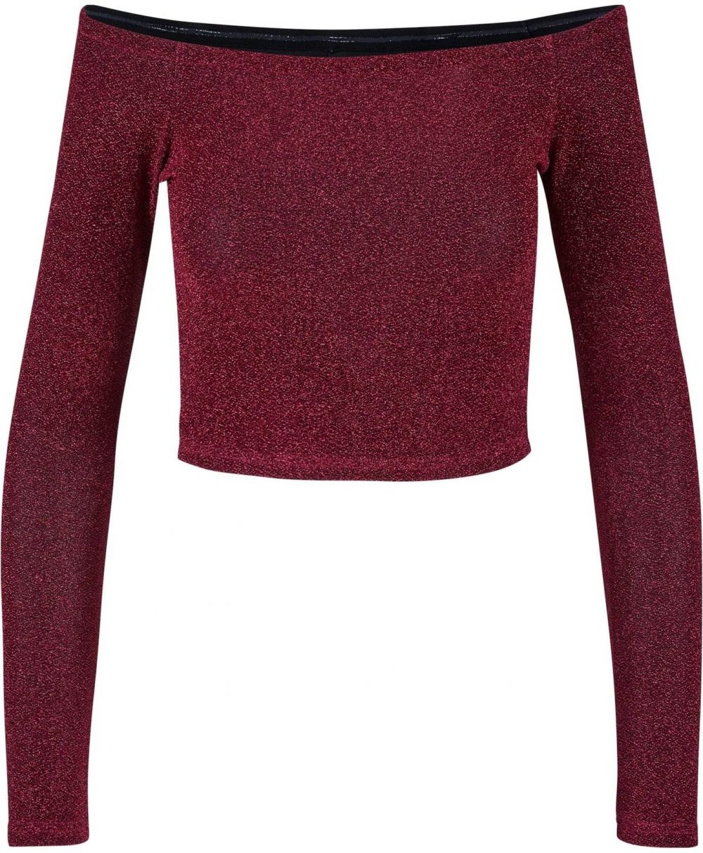 Urban Classics Tričko  burgundská