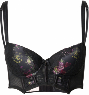 Hunkemöller Podprsenka 'Amelie'  žltá / zelená / ružová / čierna