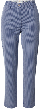 Marks & Spencer Chino nohavice  námornícka modrá / biela