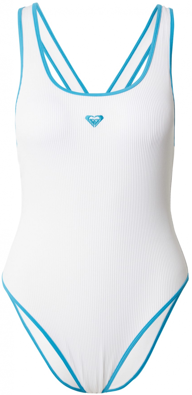 ROXY Jednodielne plavky  nebesky modrá / biela