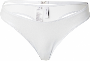 Calvin Klein Swimwear Bikinové nohavičky  biela