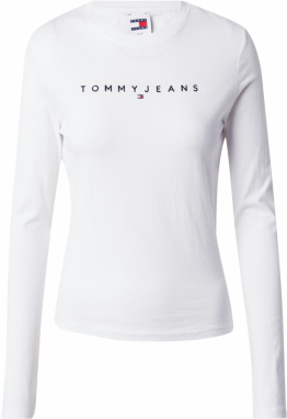 Tommy Jeans Tričko  námornícka modrá / červená / čierna / biela