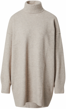 WEEKDAY Pletené šaty 'Annie'  béžová melírovaná