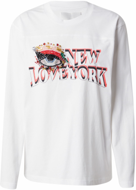 3.1 Phillip Lim Tričko  oranžová / čierna / šedobiela