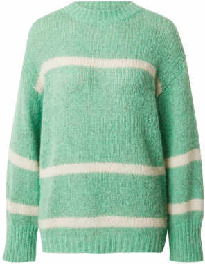 Nasty Gal Sveter  mätová / biela