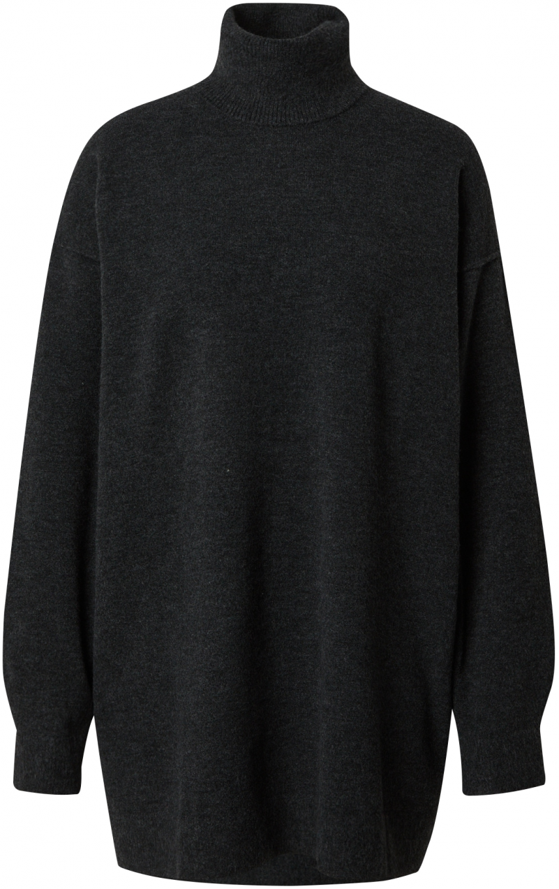 WEEKDAY Pletené šaty 'Annie'  antracitová