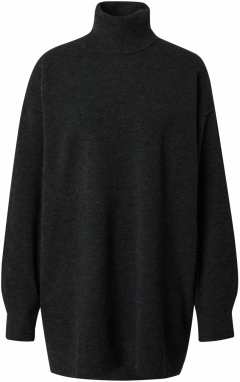 WEEKDAY Pletené šaty 'Annie'  antracitová