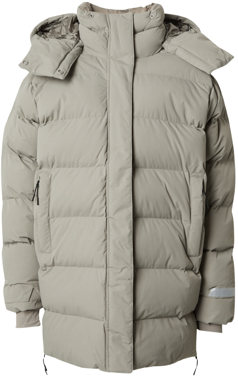 HELLY HANSEN Zimná bunda 'ASPIRE'  striebornosivá / kaki