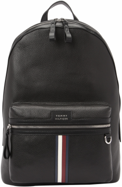 TOMMY HILFIGER Batoh  námornícka modrá / čerešňová / čierna / biela