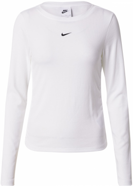 Nike Sportswear Tričko 'ESSNTL'  čierna / biela