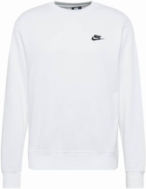 Nike Sportswear Mikina 'Club Fleece'  čierna / biela