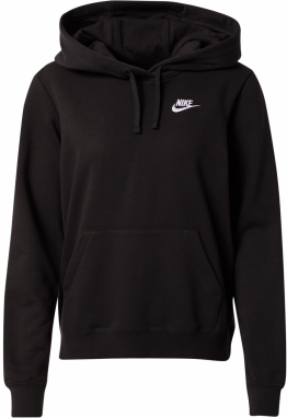 Nike Sportswear Mikina 'Club Fleece'  čierna / biela