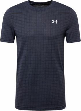 UNDER ARMOUR Funkčné tričko 'Grid'  čierna