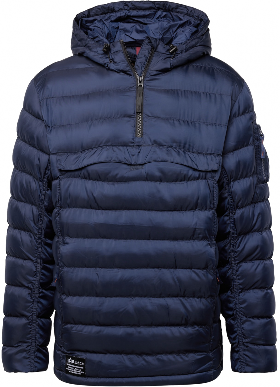 ALPHA INDUSTRIES Prechodná bunda  tmavomodrá
