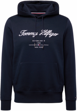 TOMMY HILFIGER Mikina  námornícka modrá / červená / biela