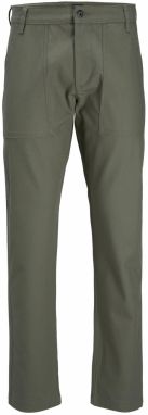 JACK & JONES Chino nohavice 'Royal Workwear'  olivová