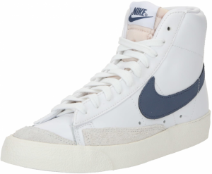 Nike Sportswear Členkové tenisky 'Blazer Mid 77'  tmavomodrá / svetlosivá / biela