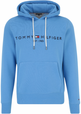 TOMMY HILFIGER Mikina  námornícka modrá / nebesky modrá / červená / biela
