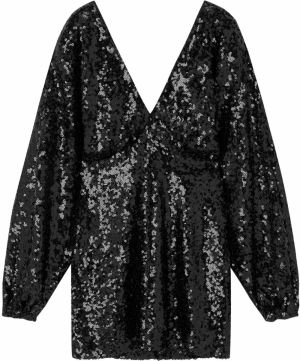 Pull&Bear Kokteilové šaty  čierna