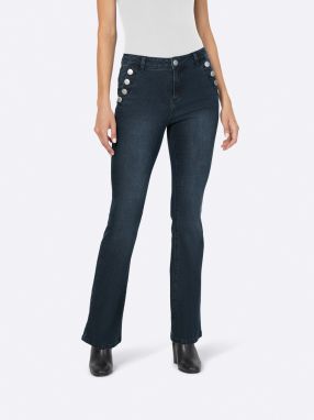 heine Džínsy  modrá denim / tmavomodrá