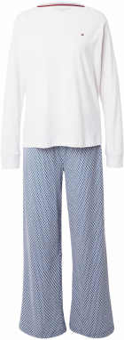 Tommy Hilfiger Underwear Pyžamo  námornícka modrá / červená / šedobiela