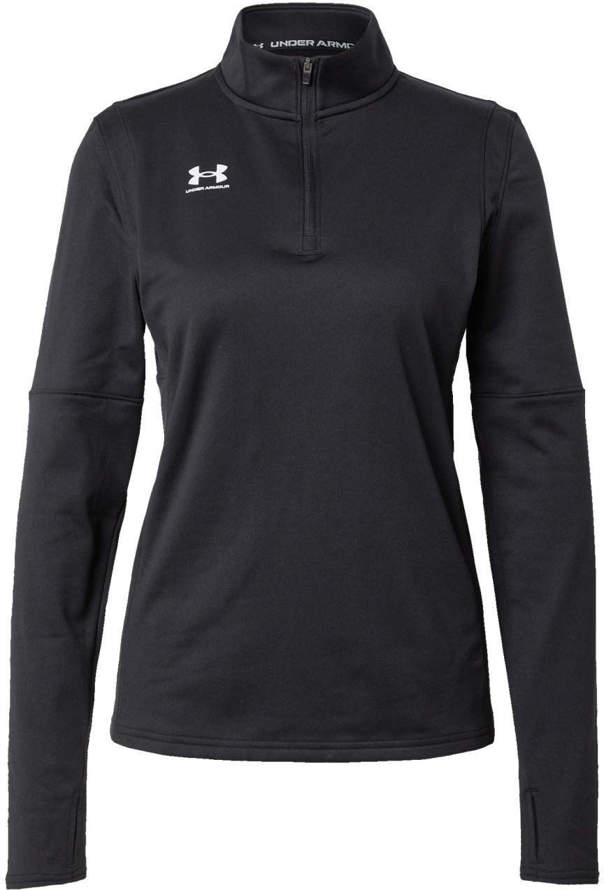 UNDER ARMOUR Funkčné tričko 'Challenger'  čierna / biela