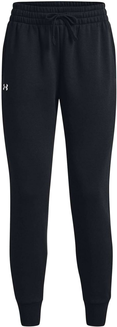 UNDER ARMOUR Športové nohavice 'Rival'  čierna / biela