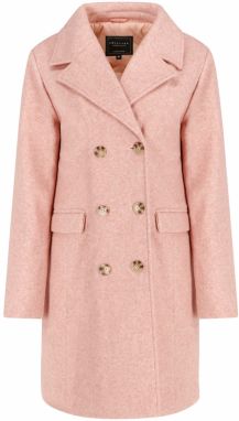 LolaLiza Prechodný kabát  pastelovo ružová