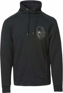 KOROSHI Mikina  kamenná / čierna