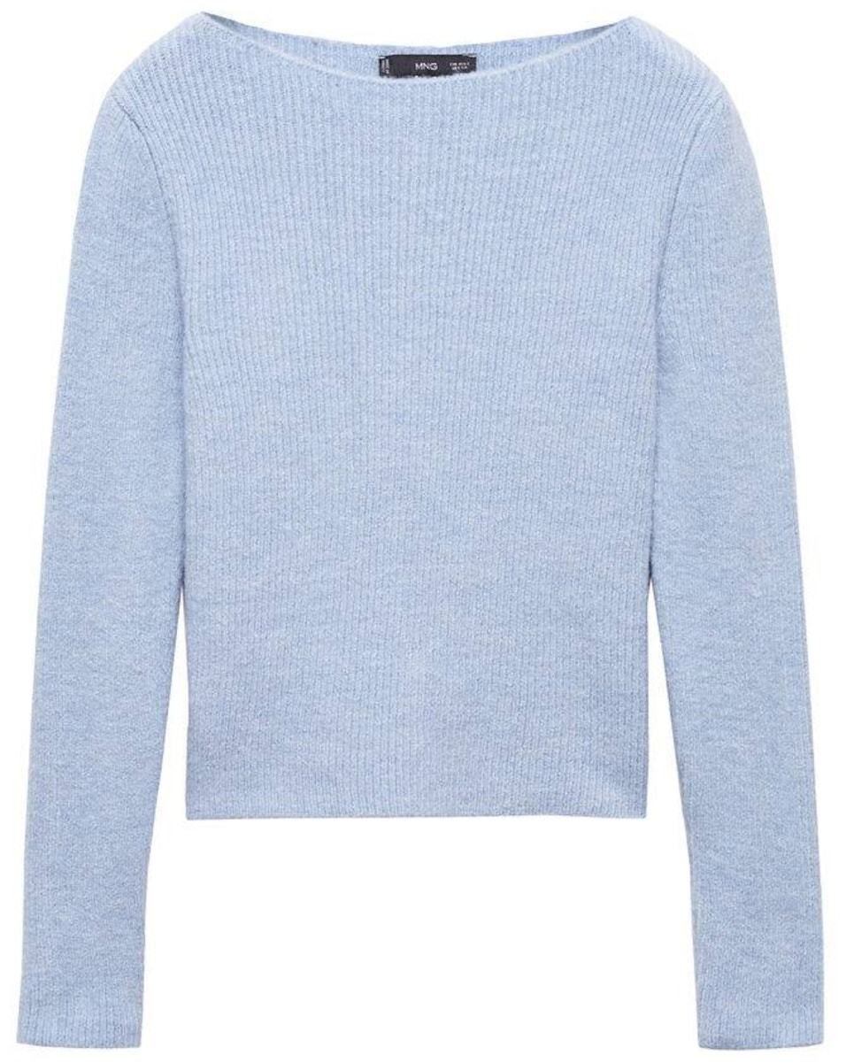 MANGO Sveter 'Rosa'  svetlomodrá