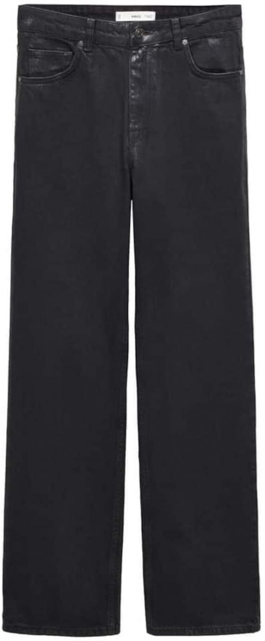 MANGO Džínsy 'Sparkle'  čierny denim