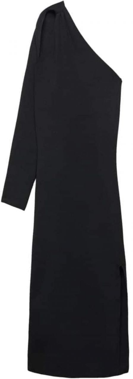 MANGO Pletené šaty 'Dracula'  čierna