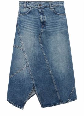 MANGO Sukňa 'Zendaya'  modrá denim