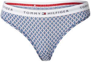 Tommy Hilfiger Underwear Tangá  tmavomodrá / ohnivo červená / čierna / biela