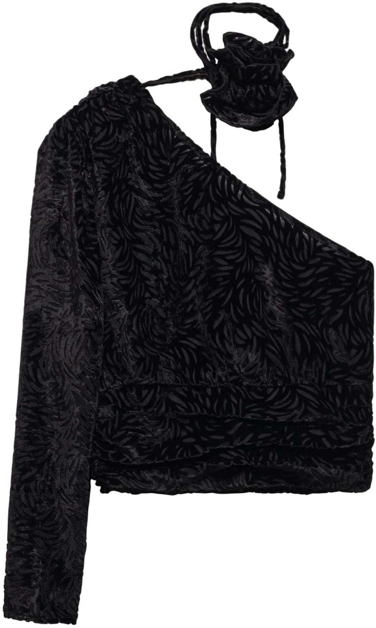 MANGO Blúzka 'Adeli'  čierna