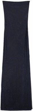 Bershka Šaty  námornícka modrá / čierna