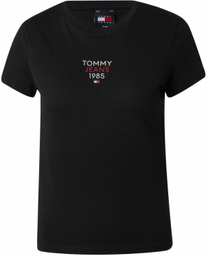 Tommy Jeans Tričko 'ESSENTIAL'  tmavomodrá / červená / čierna / biela