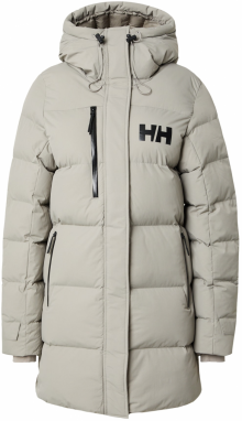 HELLY HANSEN Zimný kabát 'ADORE'  svetlosivá / čierna