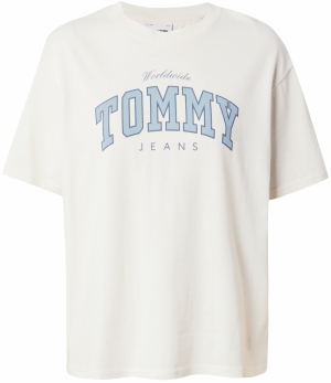 Tommy Jeans Tričko  námornícka modrá / dymovo modrá / biela