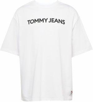 Tommy Jeans Tričko 'CLASSICS'  čierna / biela