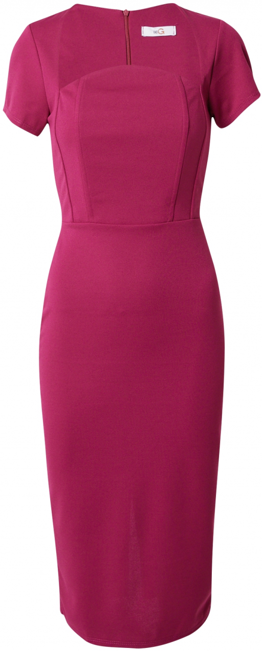 WAL G. Šaty 'BRODY'  vínovo červená