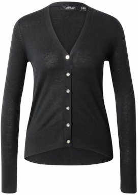 Lauren Ralph Lauren Kardigán 'DENZEL'  čierna