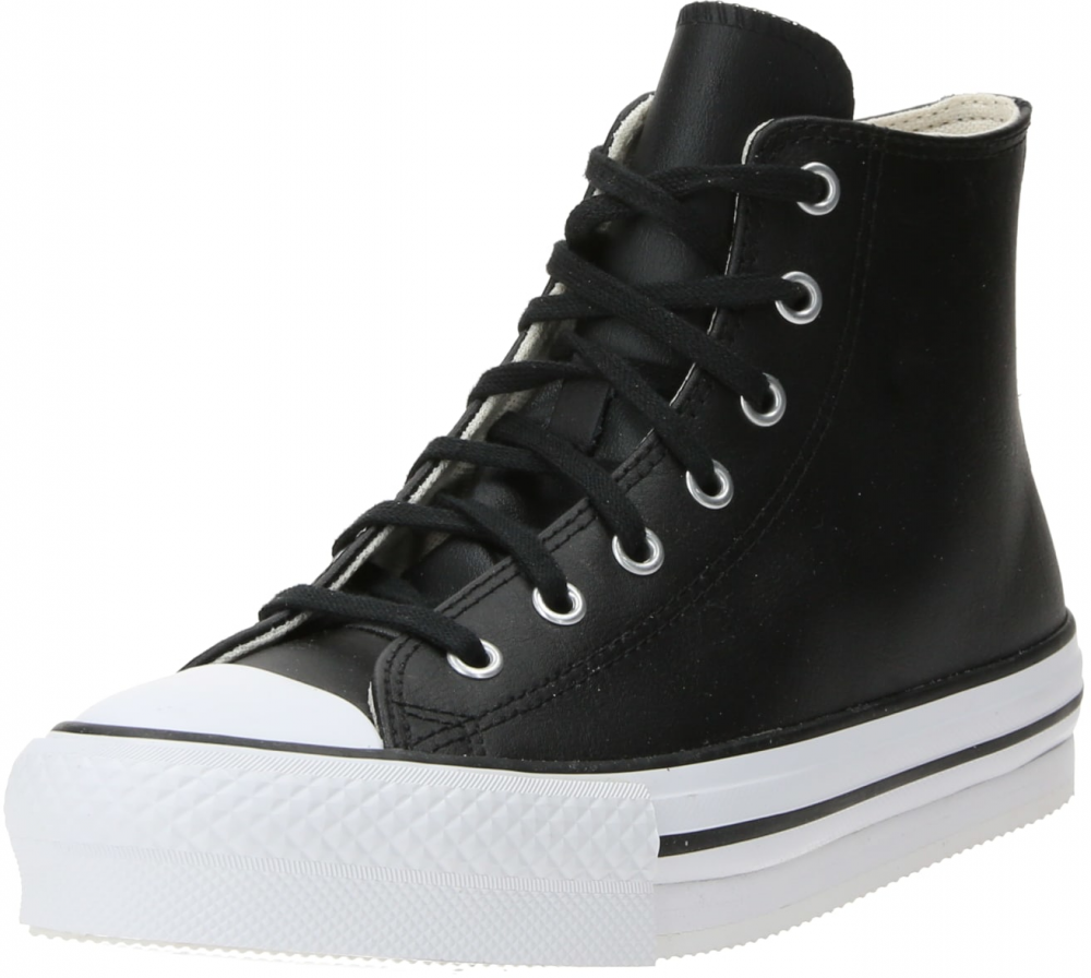 CONVERSE Tenisky 'CHUCK TAYLOR ALL STAR EVA LIFT'  čierna / biela