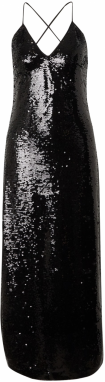 Lindex Večerné šaty 'Sofi'  čierna